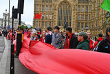Red Line around Parliament