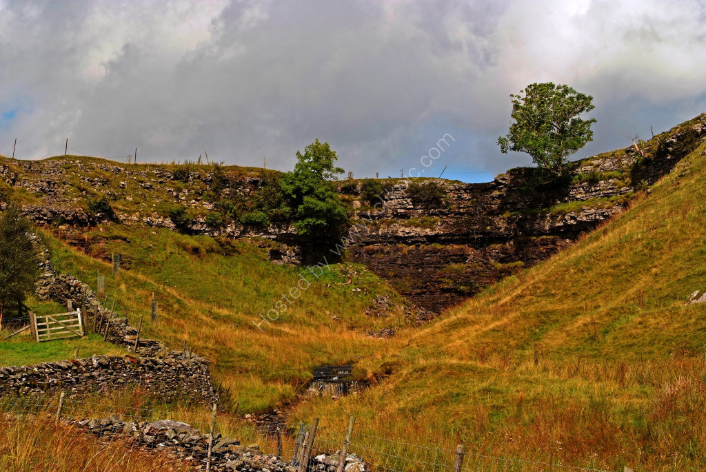 Waterfall at Cray nr Buckden