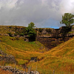 Waterfall at Cray nr Buckden