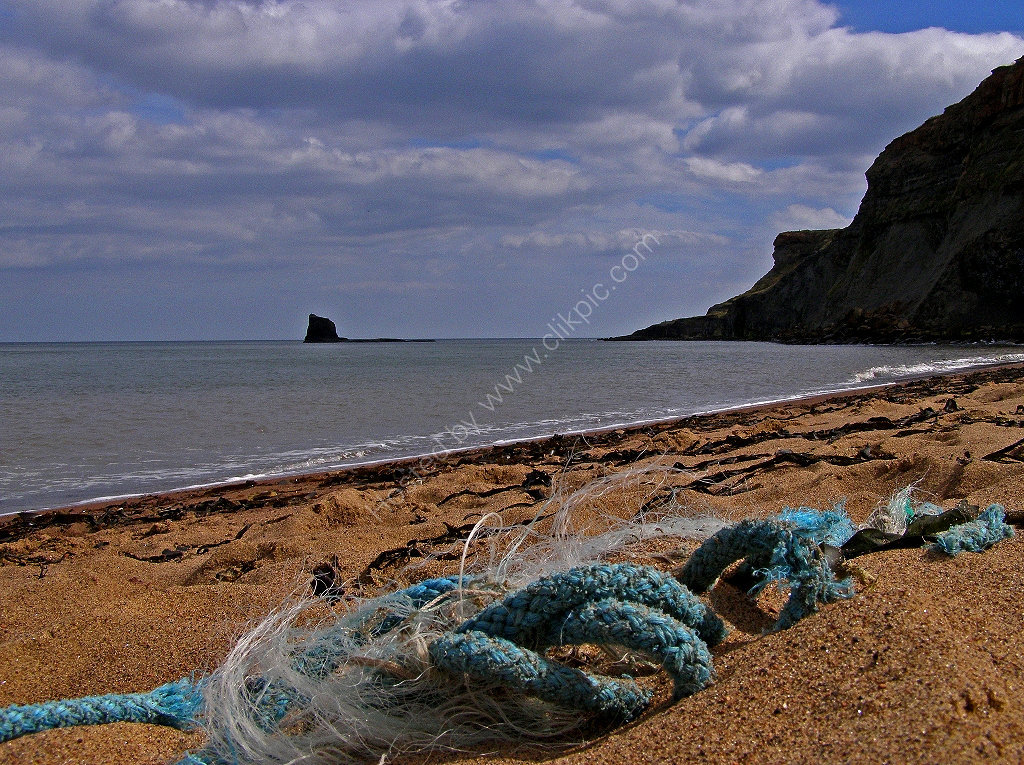 Saltwick Bay - looking towards 'Black Nab'