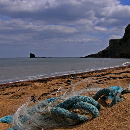 Saltwick Bay - looking towards 'Black Nab'