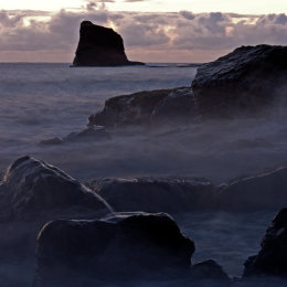 Saltwick Bay - Black Nab - Sunrise