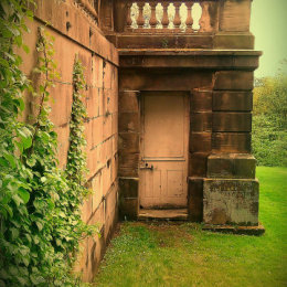 Sinister Doorway at Harewood!