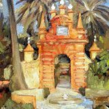 Puerta de Neptuno, El Alcázar