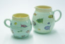 Fish mug and jug