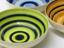 Striped bowls
