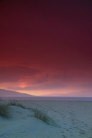 Sunset on the beach at Luskentyre.