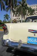 Classic Car and The Hotel Nacional