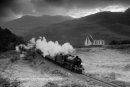 Jacobite Express passing Polnish Chapel