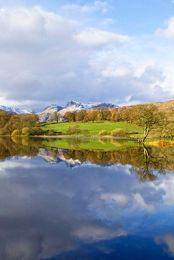 Loughrigg Tarn in winter