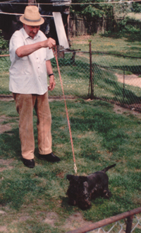 Mr Horak with Fantasie Lovu zdar in 1992