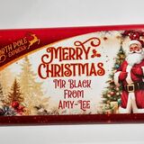 Galaxy Chocolate Bar with Christmas wrapper