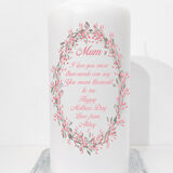 Personalised candles