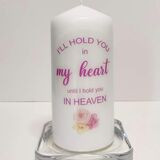 Personalised candles