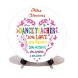 Personalised 10cmx10cm plaque on stand