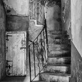 Interior stairway lower end of Main Street Gibraltar