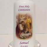 Personalised Communion Candle