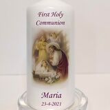 Personalised Communion Candle