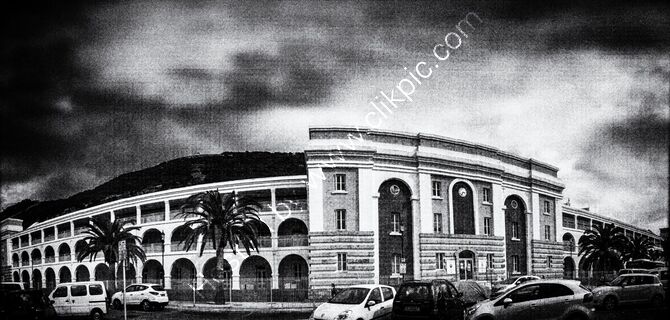 Panoramic angle of St Joseph's school, South Barracks