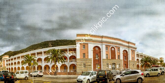Panoramic angle of St Joseph's school, South Barracks