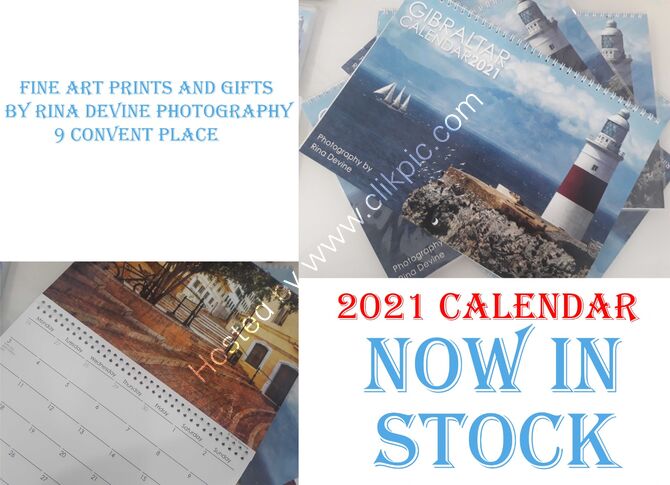 2021 Calendar now in stock