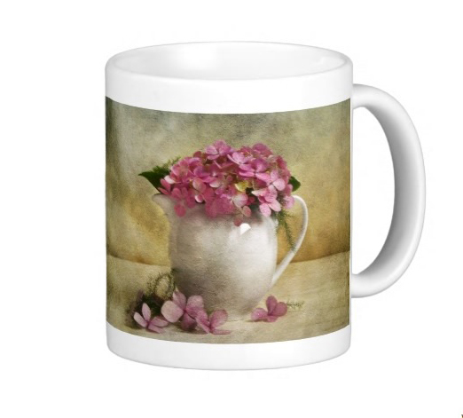 Hydrangea mug