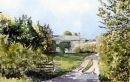 Masham Local Farm (watercolour) by David Mayoh