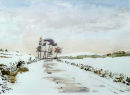 Difficult Ride (watercolour) by David Mayoh