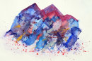 Abstract (watercolour) by Hilary Squires
