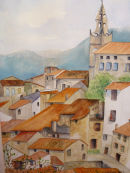 A Sense of Place (watercolour) by Rosie Muncaster