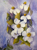 Flowers (watercolour) by Rosie Muncaster