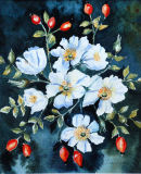 Wild Rose (watercolour) by Sheila Linkleter
