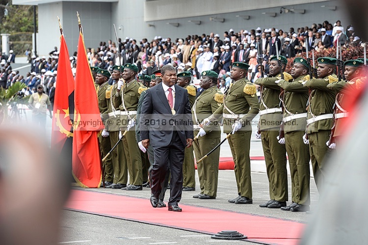 João Lourenço 2017 Presidential Inauguration