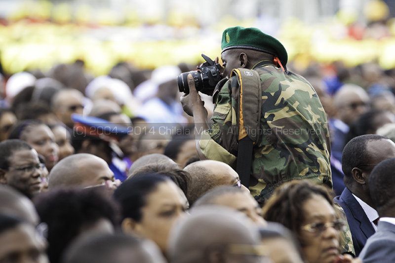 José Eduardo dos Santos 2012 Presidential Inauguration