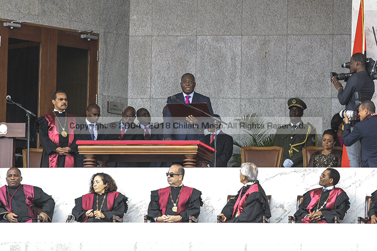 José Eduardo dos Santos 2012 Presidential Inauguration