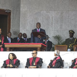José Eduardo dos Santos 2012 Presidential Inauguration