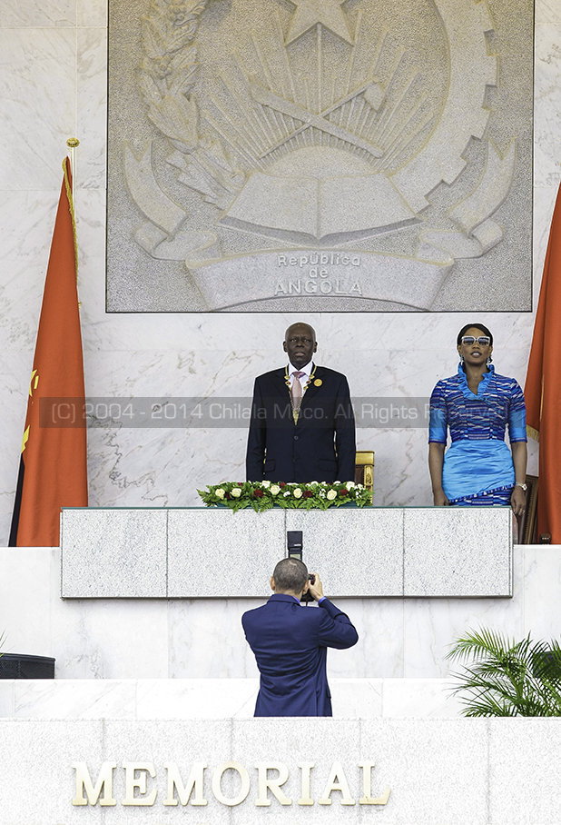 José Eduardo dos Santos 2012 Presidential Inauguration