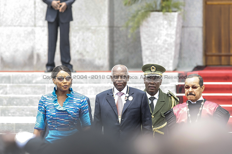 José Eduardo dos Santos 2012 Presidential Inauguration