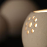 Orbs and tea light