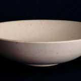 Large white fruit bowl