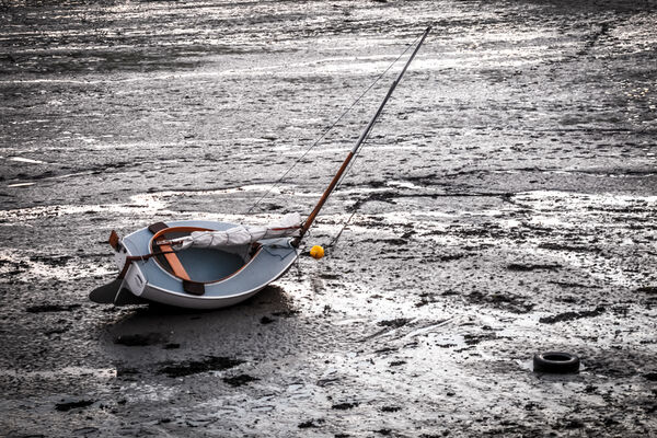 Lonely little boat
