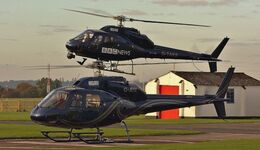 2-X EUROCOPTER AS355 EUCUREIL 2's G-TAKE (5088) Both Owned By Arena Aviation Surrey UK & G-JESE (5169) Halfpenny Green Afd West Midlands UK 2012 Order No ECU38