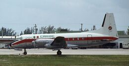 AVRO 748-2A Caribe SA Mexico XA-SEY (1599) Fort Lauderdale Apt Florida USA 1990 Order Number RB68