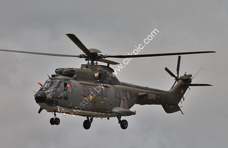 AW AS532UL Super Puma Swiss Air Force T336 (2541) RAF Fairford Cirencester Gloucestershire UK 2016 Order Number AWP-17