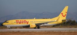 B738-102 Boeing 737 8K5 D-ATUA TUI Fly Rhodes Airport Greece 2013 (C)RLT Aviation And Maritime Images 2018 opt