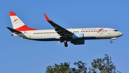 B738-1 Boeing 737-8Z9 OE-LNJ Austrian Airlines London Heathrow Airport London Gt Britain 2010 (C)RLT Aviation And Maritime Images 2018 opt