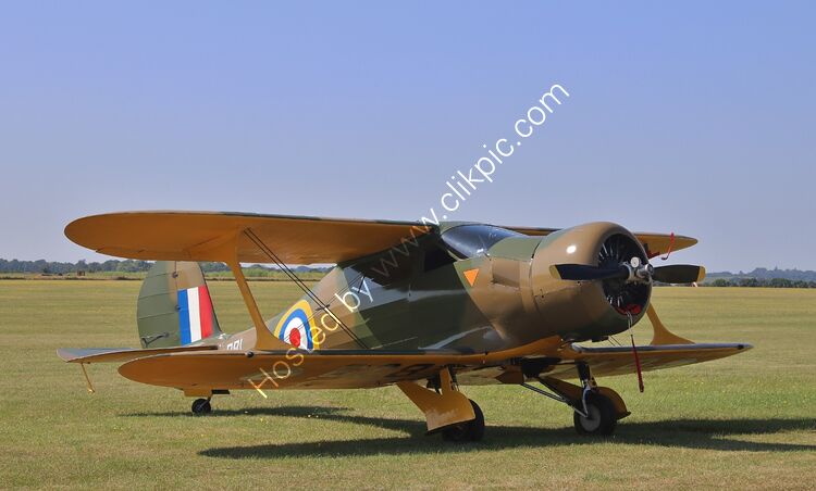 BEECHCRAFT D17S N18V (DR628) (6869) Ow-Private IWM Duxford Aerodrome Cambridge Cambridgeshire 2023 Order Number BD17-10