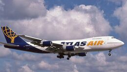 BOEING 747-243B N540MC (22508) Atlas Air Miami International Apt Florida USA 2012 Order Number RB166