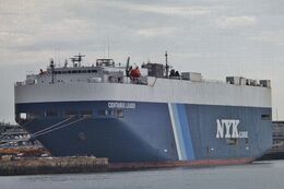 CENTAURUS Vehicle & Truck Carrier Ro Ro (9284740) Ow-NYK Line Japan Port Of Southampton Hampshire UK 2023 Order Number VCR333