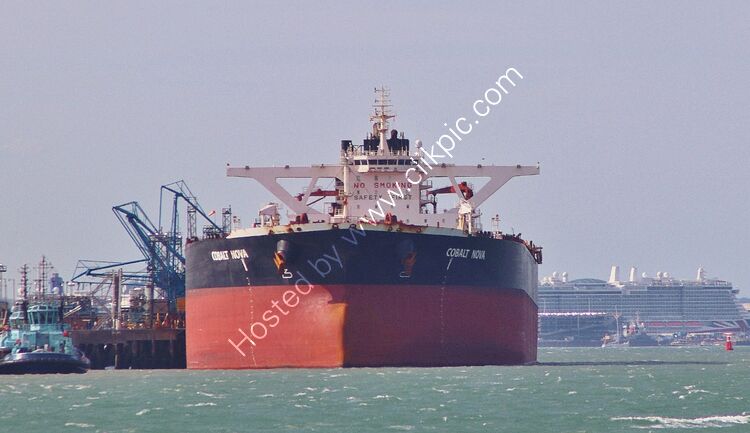 COBALT NOVA VLCC Tanker (9534028) Ow-Ocean Tankers Singapore Dwt-318757 Lgt-333Mts(1098ft) Beam 60.5Mts(199ft) Blt-Waigaoqiao China 2011 Fawley Oil Refinery Hampshire UK 2025 Order No PVT661